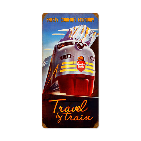 Canadian Pacific Vintage Sign Metal Sign