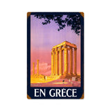 Greece Vintage Sign Metal Sign