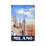 Milan Vintage Sign Metal Sign