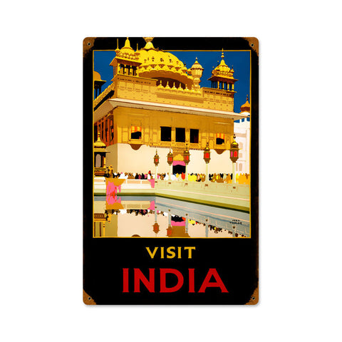 Vista-India-Travel-Vintage-Sign-Metal-Sign