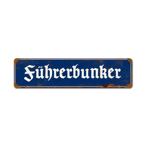 Fuhrerbunker Vintage Vintage Sign Metal Sign