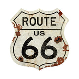 Route US 66 Vintage Sign Metal Sign