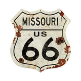 Missouri US 66 Vintage Sign Metal Sign