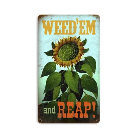 Weed-Em-And-Reep-Vintage-Sign-Metal-Sign