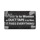Wine Is To Women Vintage Sign Metal Sign