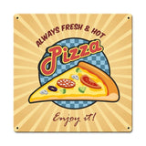 Pizza Vintage Sign Metal Sign