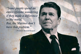 Ronald Regan Quote Metal Sign