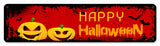 Happy Halloween Vintage Sign Metal Sign