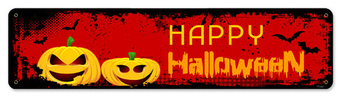 Happy Halloween Vintage Sign Metal Sign