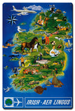 Irish Aer Lingus Vintage Sign Metal Sign