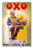 OXO Makes Cooking So Easy Metal Sign