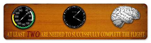Altitude,-Airspeed,-and-Brains-Metal-Sign