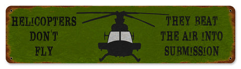 Beat-The-Air-Metal-Sign