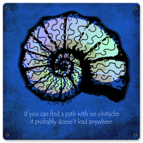 Find a Path Vintage Sign Metal Sign