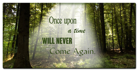 Once Upon A Time Vintage Sign Metal Sign