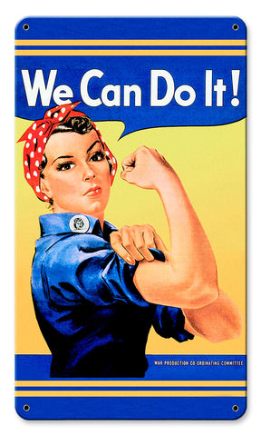 Rosie Vintage Sign Metal Sign