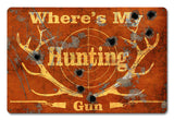 My Lucky Hunting Shirt Vintage Sign Metal Sign