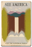 See America Vintage Sign Metal Sign
