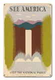 See America Vintage Sign Metal Sign