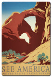 See America Vintage Sign Metal Sign
