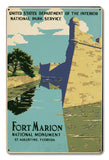 Fort Marion Vintage Sign Metal Sign