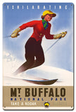 MT Buffalo National Park Vintage Sign Metal Sign