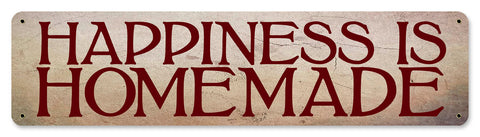 Happiness Is Homenade Vintage Sign Metal Sign