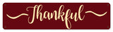 Thankful Vintage Sign Metal Sign