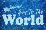 Joy To The World Vintage Sign Metal Sign