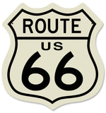 Route US 66 Vintage Sign Metal Sign