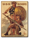 Boy Scouts Liberty Vintage Sign Metal Sign