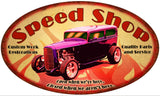 Speed Shop Vintage Sign Metal Sign