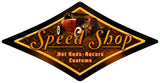 Speed Shop Vintage Sign Metal Sign