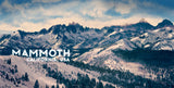 Mammoth California Landscape Vintage Sign Metal Sign