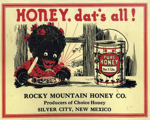 PTSB125 - ROCKY MOUNTAIN HONEY Metal Sign