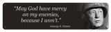 George S Patton Quote Vintage Sign Metal Sign