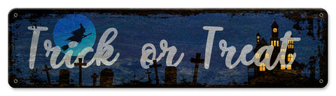 Trick Or Treat Vintage Sign Metal Sign