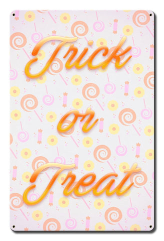 Trick-or-Treat-Candy-Corn-Vintage-Sign-Metal-Sign
