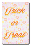 Trick or Treat Candy Corn Vintage Sign Metal Sign