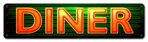 Diner Vintage Sign Metal Sign