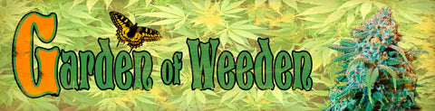 Garden of Weeden Vintage Sign Metal Sign