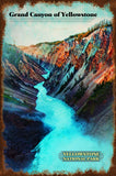 Grand Canyon Of Yellowstone Metal Sign