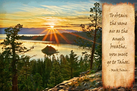 Air Angels Breathe Metal Sign