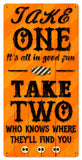 Take-One-Halloween-Candy-Metal-Sign