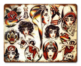 Tattoo Art 2 Metal Sign