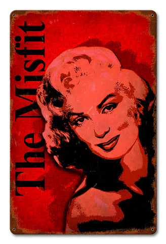 THE MISFIT Metal Sign