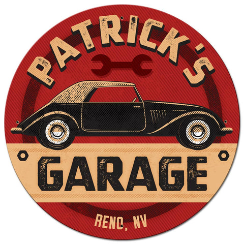 Garage    Personalized Metal Sign