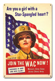Womens' Army Corps Metal Sign