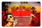 Southern California Lifestyle Metal Sign