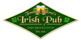 Irish Pub Diamond - Personalized Metal Sign